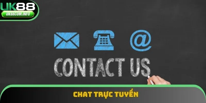 Chat trực tiếp qua website được sử dụng nhiều