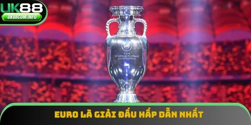 Euro là giải đấu hấp dẫn nhất tại châu Âu
