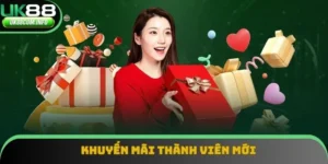 Khuyến Mãi Thành Viên Mới - Ưu Đãi Nổi Bật Tại Nhà Cái UK88
